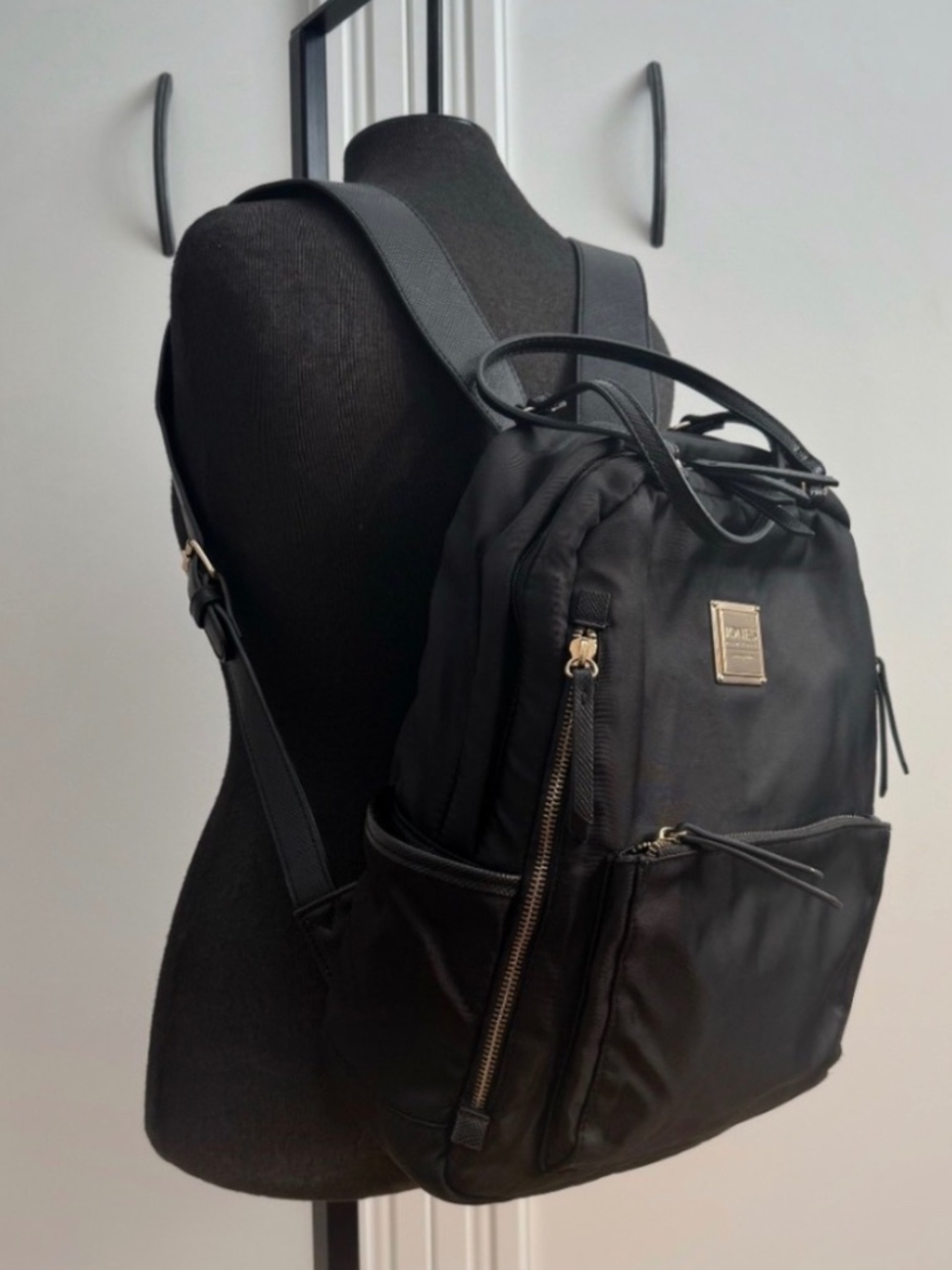 Jones New York Signature Black Backpack